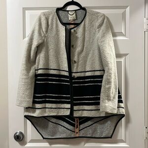 Anthropologie Button Up Sweater/Coat